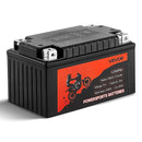 VEVOR motocikla akumulators 12 V 4 Ah LiFePO4 litija, iepriekš uzlādēts, bezapkopes, augstas veiktspējas, piemērots ATV, motocikliem, ūdens motocikliem, skūteriem, UTV un citiem transportlīdzekļiem