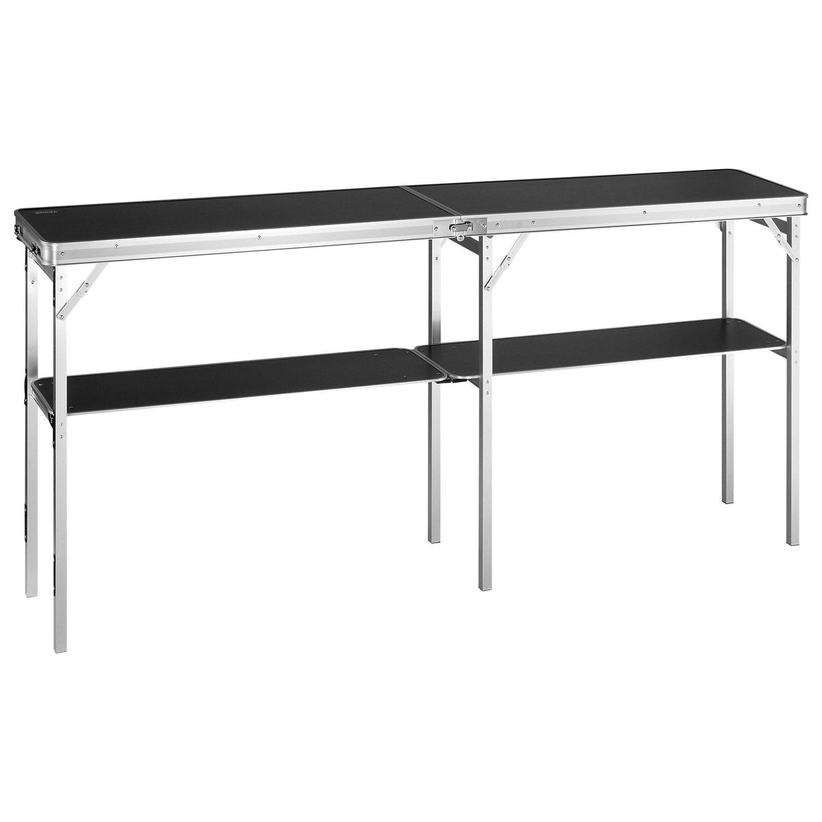 VEVOR pārnēsājams izstāžu podiums, 198 × 38,5 × 88 cm, salokāms reklāmas stends ar sienu, uzglabāšanas plauktu un pārnēsājamo somu