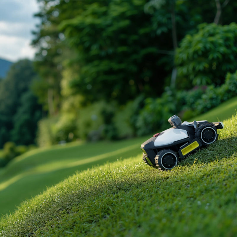 Iepriekšpasūtīšana_1500m2_LUBA mini AWD LiDAR 1500: robotizēts zāles pļāvējs bez perimetra vada