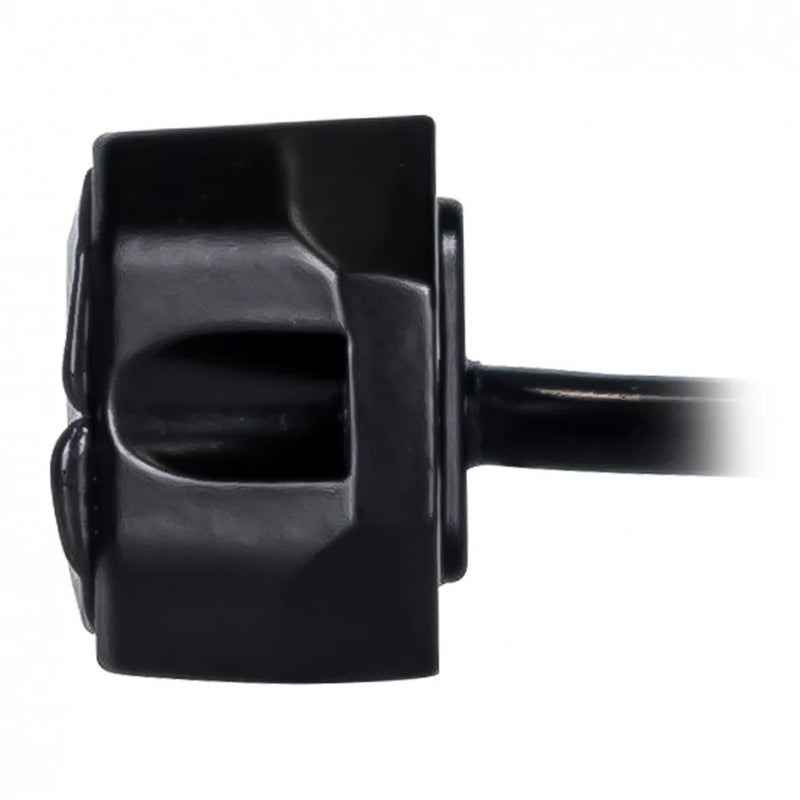 9W LED-stroboskoparmatur, 12-24V, 3 lysdioder, svart, 5m kabel