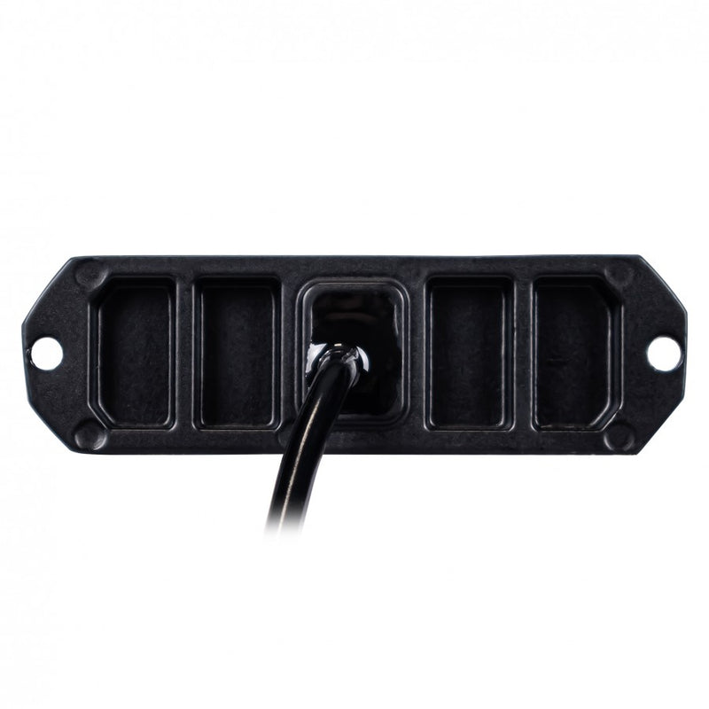 KAMAR LED strobo brīdinājuma lampa LW0025-ALR-1 12 W 12/24 V IP67 oranža ar 4 LED un ECE R65/R10 sertifikāciju
