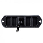 Сигнальная лампа KAMAR LED со стробоскопическим эффектом LW0025-ALR-1, 12 Вт, 12/24 В, IP67, оранжевая, с 4 светодиодами и сертификацией ECE R65/R10