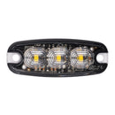 KAMAR LED strobo brīdinājuma bāklampa LW0030-ALR-2 20 W 12/24 V IP56 ar magnētu un 45 LED
