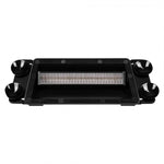 KAMAR 24 LED oranža stroboskopa brīdinājuma lampa ar piesūcekņiem, 12–24 V avārijas signālgaisma ar 3 mirgošanas režīmiem, IP65, cigarešu aizdedzinātāja pieslēgums