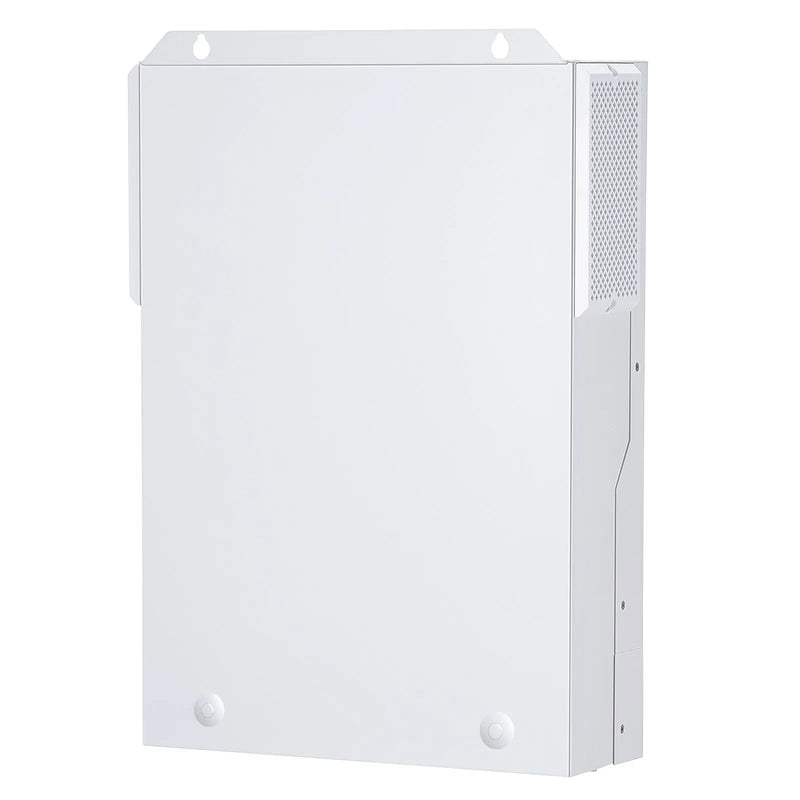 VEVOR hibrīdais saules invertors, 5500 W, tīra sinusoīda autonomais (off-grid) invertors-lādētājs, 230 V maiņstrāva, viss vienā risinājums ar iebūvētu 100 A MPPT saules uzlādes kontrolieri, atbalsta hibrīdo uzlādi no saules enerģijas un elektrotīkla.