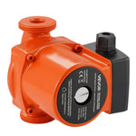 VEVOR LPS25-6S/130 čuguna cirkulācijas sūknis, 220–240 V, 55 l/min karstā ūdens cirkulācijai, vītņots pieslēgums, 3 ātrumu regulēšana, klusa darbība, paredzēts mājas apkures sistēmām