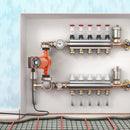 VEVOR LPS25-6S-180 karstā ūdens recirkulācijas sūknis, 220 V, 92 W, plūsma līdz 60 l/min, 3 ātrumu cirkulācijas sūknis ar vītņotu NPT pieslēgumu 38 mm (1½″), klusa darbība mājas ūdens sildītāju sistēmām
