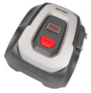 300 m²_Akumulatora zāles pļāvējs LandXcape LX855, paredzēts līdz 300 m² platībai