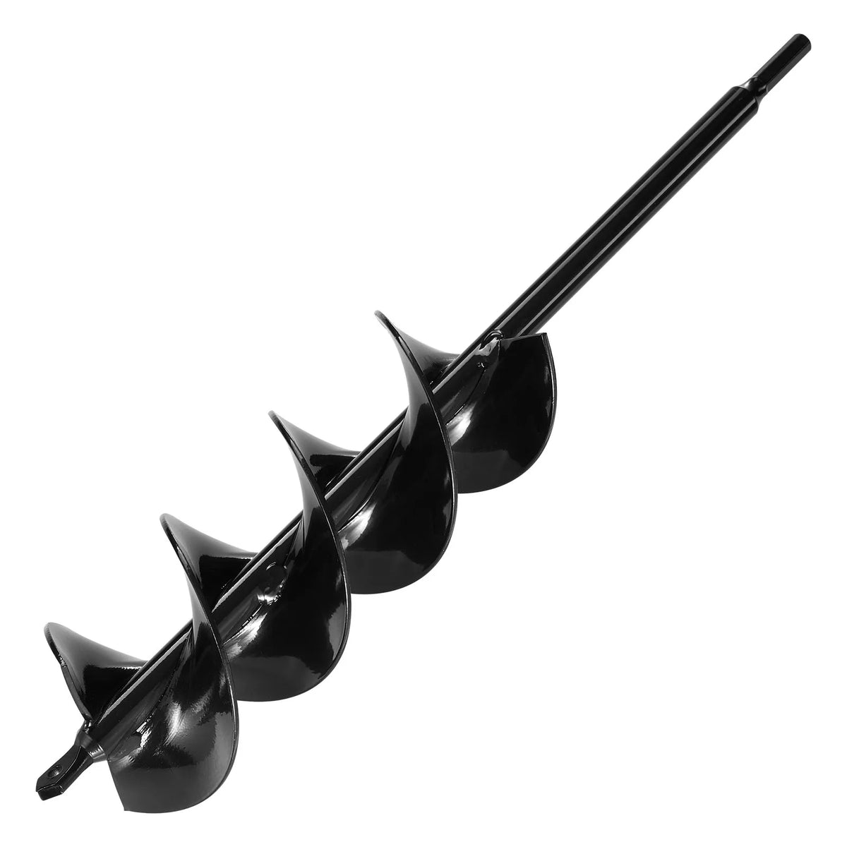 Zemes urbšanas un stādīšanas spirālurbis 80 × 410 mm