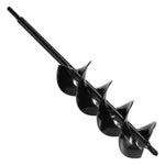 Zemes urbšanas un stādīšanas spirālurbis 80 × 410 mm