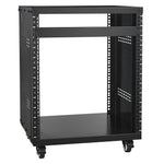 VEVOR 12U AV statnis, 227 kg celtspēja, tīkla, stereo un ierakstu studijas aprīkojumam