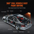 VEVOR 2000 W portatīva/stenda infrasarkanā krāsas žāvēšanas lampa automašīnu žāvēšanai un apkurei