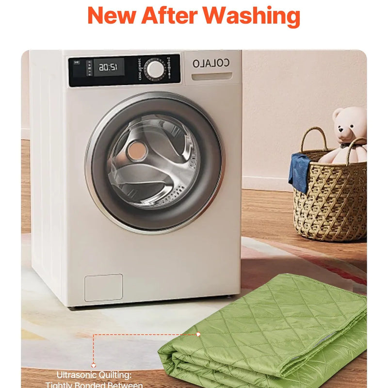 VEVOR kempinga sega 2,08 × 1,4 m, silta stadiona sega 330 g/m², āra aktivitātēm un ceļošanai