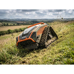 MOWRE M-465 kāpurķēžu pļaušanas robots nogāzēm, 635 mm