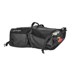 VEVOR motocikla sānu somas, 28 l (14 l x 2) lielas ietilpības motocikla sānu bagāžas somas, saderīgas ar lielāko daļu motociklu, ūdensizturīga āra motocikla bagāžas uzglabāšanas pleca soma ar apakšējo stiprinājuma siksnu, melna