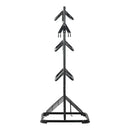 VEVOR brīvi stāvošs seglu statīvs 76 × 76 × 174 cm, 3 līmeņu seglu turētājs ar noņemamām un rotējošām sekcijām, izturīgs seglu un segu turētājs angļu un rietumu tipa segliem ekipējuma telpas organizēšanai
