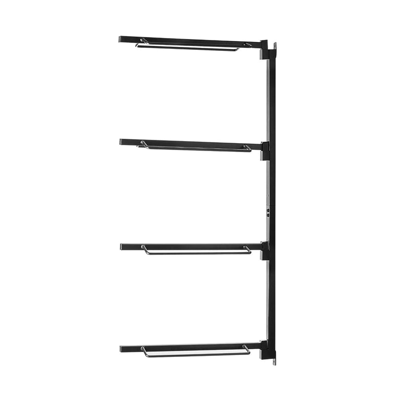 VEVOR sienas seglu statīvs 61 × 18 × 132 cm, četrpakāpju izturīgs seglu turētājs angļu un rietumu tipa segliem ar segu turētāju, stallīša un ekipējuma telpas organizācijai