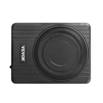 VEVOR 25 cm 300 W zem sēdekļa automašīnas subwooferis ar pastiprinātāju, zema profila aktīvais auto subwooferis ar iebūvētu pastiprinātāju, High/Low Level ieejas un skaļuma regulatoru, piemērots SUV, automašīnām, kravas auto un RV