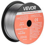 VEVOR pašekranētā pulverstieple E71T-11, Ø0,9 mm, 2 × 0,45 kg, bezgāzes MIG metināšanai, zema šļakstīšanās, piemērota visām metināšanas pozīcijām un darbam ārā (2 ruļļu komplekts)