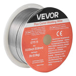 VEVOR pašekranētā pulverstieple E71T-11, Ø0,8 mm, 0,9 kg, bezgāzes MIG metināšanai, zema šļakstīšanās, piemērota visām metināšanas pozīcijām un darbam ārā