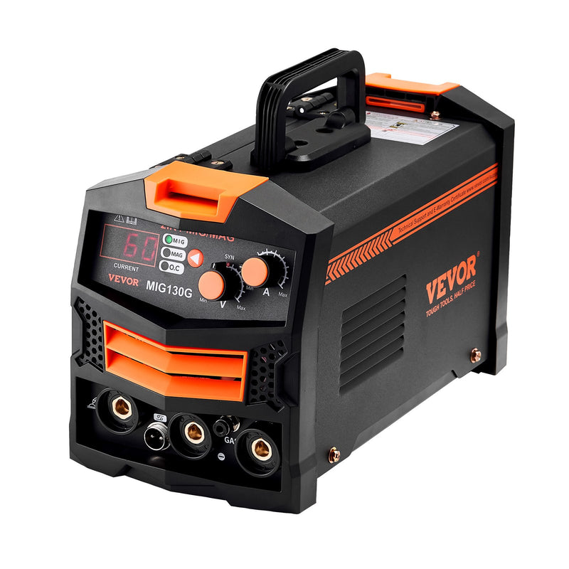 VEVOR MIG metināšanas aparāts 130 A 2-in-1 MIG/bezgāzes ar IGBT invertoru