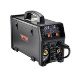 Metināšanas aparāts VEVOR 250 A, 5‑in‑1 MIG Pulse, gasless MIG, gas MIG, MMA, Lift TIG, sinerģisks