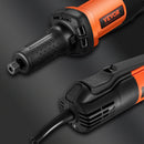 VEVOR käeshoitav sirge freeser 6,4 mm, võimas sirge freeser, 30 000 pööret minutis, 6 muutuva pöörlemiskiirusega