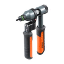 VEVOR kniedējamo uzgriežņu instrumenta komplekts, 210 mm sprūdrata tipa rivnut kniedētājs ar 10 vārpstām un 100 uzgriežņiem, metriskie un SAE izmēri M5, M6, M8, M10, M12, 8-32, 10-24, 1/4-20, 5/16-18, 3/8-16 UNC, ar izturīgu pārnēsāšanas koferi