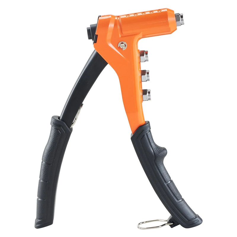 VEVOR Kniežu uzgriežņu knaibles 230 mm ar 8 mandrelēm, pakāpju urbi un 80 kniežu uzgriežņiem (M3–M6, 6-32 līdz 1/4-20 UNC), ar pārnēsājamu koferi