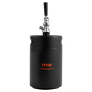 VEVOR Spiediena Mini Alus Tvertne 5L, Melna