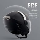 VEVOR 3/4-Sejas motocikla ķivere – Motokrosa ķivere ar Bluetooth austiņu slotu
