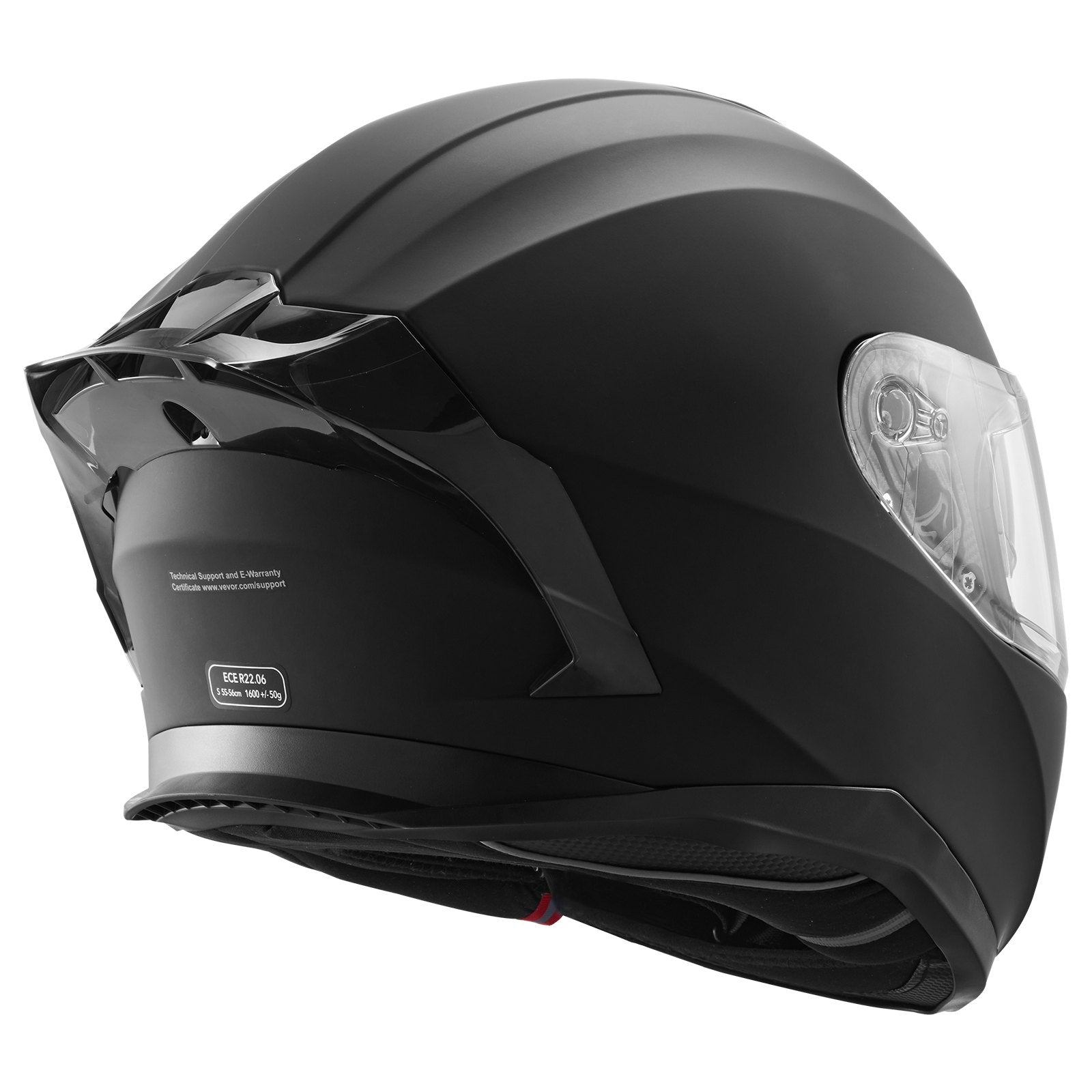 VEVOR pilnsejas motocikla ķivere ar Bluetooth pieslēgvietu – motocross modelis
