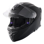 VEVOR pilnsejas motocikla ķivere ar Bluetooth pieslēgvietu – motocross modelis
