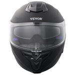 VEVOR pilnsejas motocikla ķivere ar Bluetooth pieslēgvietu – motocross modelis