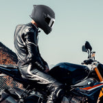 VEVOR pilnsejas motocikla ķivere ar Bluetooth pieslēgvietu – motocross modelis