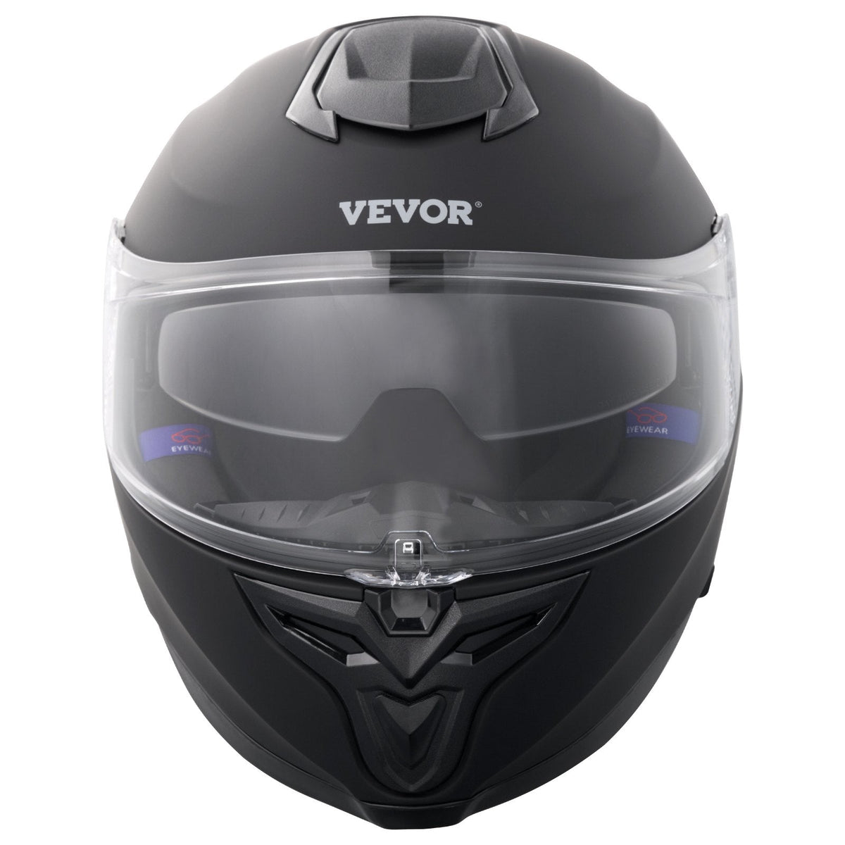 VEVOR pilnsejas motokrosa ķivere ar Bluetooth pieslēgvietu