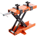 VEVOR motorcycle scissor lift with platform, 500 kg lifting capacity, suitable for ATVs, cross-country motorcycles and other small vehicles