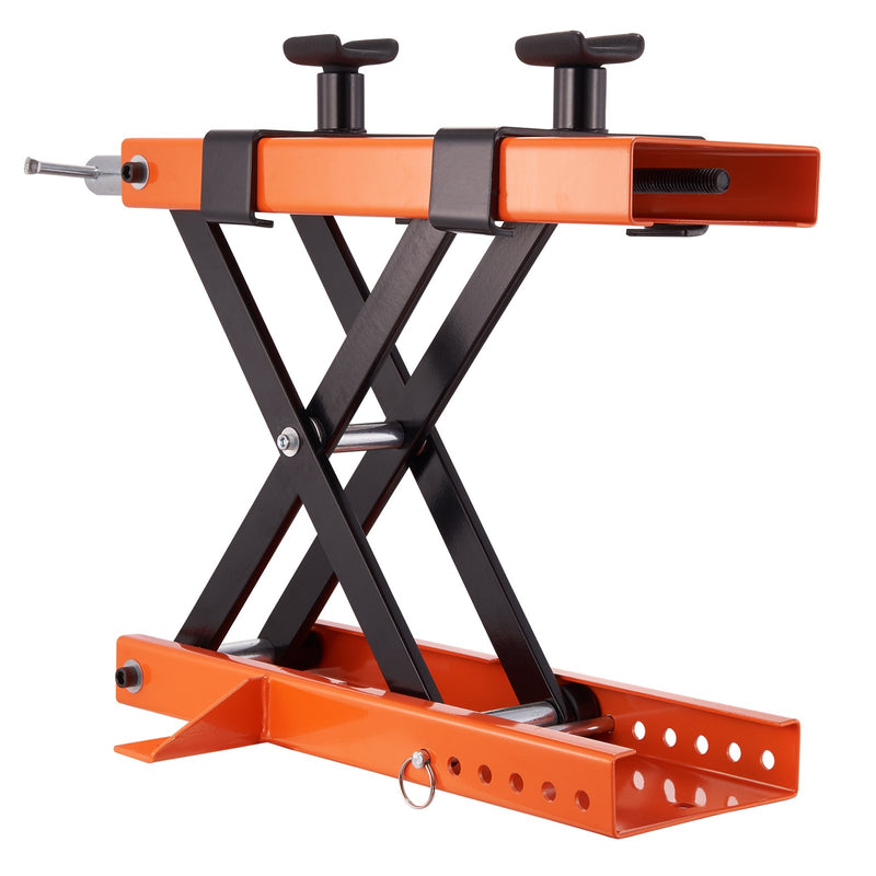 VEVOR motorcycle scissor lift with platform, 500 kg lifting capacity, suitable for ATVs, cross-country motorcycles and other small vehicles