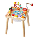 VEVOR Montessori aktivitāšu galds 8 in 1 bērniem 1–3 gadi, koka attīstošais spēļu galds no 6 mēnešiem