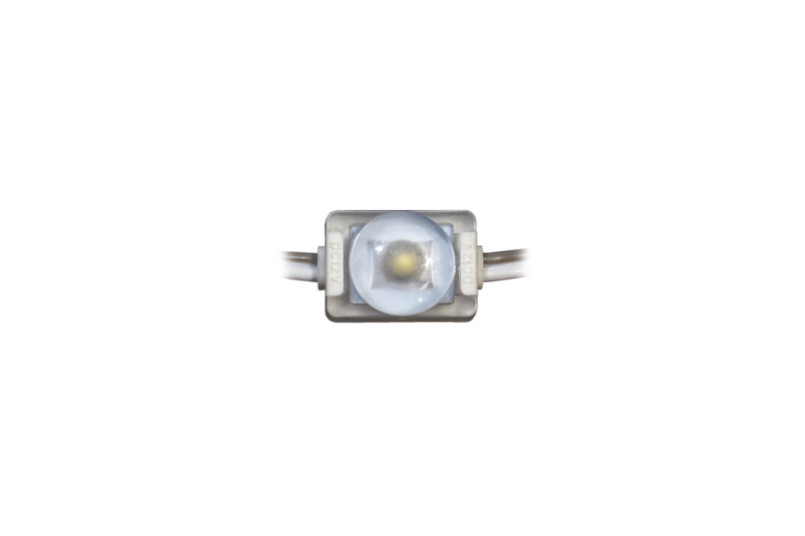 LED moodul 1x2835 12V 0.3W objektiiv 160 kraadi. 30lm värv 6000-8000K
