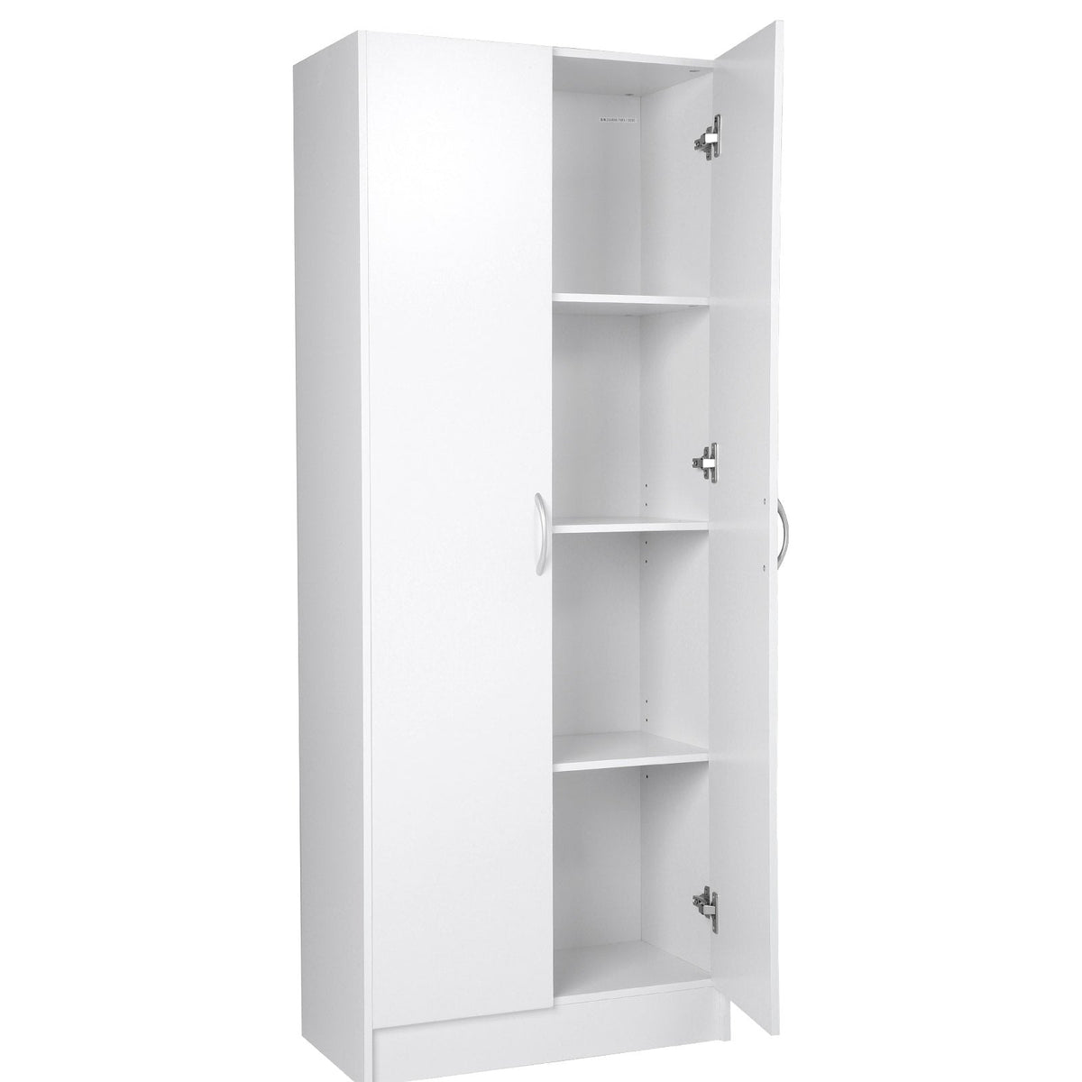 VEVOR virtuves skapītis, 152 cm, 50 kg, brīvi stāvošs, 3 plaukti (2 regulējami), inženieru koks