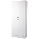 VEVOR virtuves skapītis, 152 cm, 50 kg, brīvi stāvošs, 3 plaukti (2 regulējami), inženieru koks