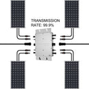 VEVOR 1200 W jaudas invertors ar MPPT, ūdensizturīgs saules tīkla (grid-tie) invertors DC uz AC 220 V, mikroinvertors (1200 W / 220 V)