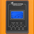 VEVOR 3000 W tīras sinusoidālās strāvas invertors (maks. 9000 W), 12 V DC–110 V AC bezsaistes barošanas pārveidotājs ar akumulatora lādētāju, LCD displeju un zemas frekvences saules enerģijas pārveidotāju