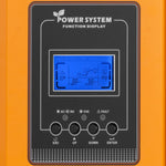 VEVOR 3000 W tīras sinusoidālās strāvas invertors (maks. 9000 W), 12 V DC–110 V AC bezsaistes barošanas pārveidotājs ar akumulatora lādētāju, LCD displeju un zemas frekvences saules enerģijas pārveidotāju