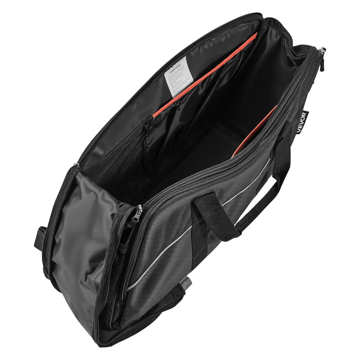 VEVOR motocikla sānu somas ieliktnis, 18 l ceļojumu bagāžas organizatora soma, saderīga ar Harley Davidson Touring 1993–2022 Road Glide, Street Glide, Electra Glide un Road King sānu somām, melna