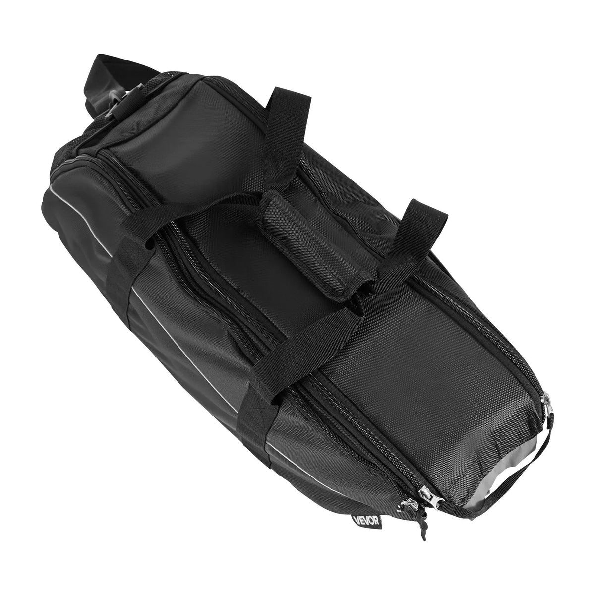 VEVOR motocikla sānu somas ieliktnis, 18 l ceļojumu bagāžas organizatora soma, saderīga ar Harley Davidson Touring 1993–2022 Road Glide, Street Glide, Electra Glide un Road King sānu somām, melna