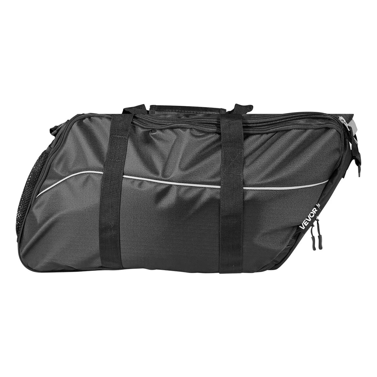 VEVOR motocikla sānu somas ieliktnis, 18 l ceļojumu bagāžas organizatora soma, saderīga ar Harley Davidson Touring 1993–2022 Road Glide, Street Glide, Electra Glide un Road King sānu somām, melna