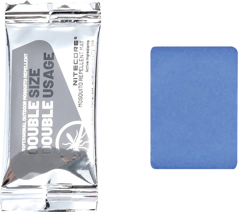 30x jeb 180h Nitecore moskītu atbaidīšanas maiņas Spilventiņi izmēri - 34mm x 48mm   Katrs spilventiņš nodrošina līdz 6 stundām aizsardzības, un iepakojumā ir 30 spilventiņi, kas kopumā nodrošina līdz 180 stundām aizsardzības.