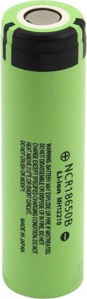 Tesla Custom Panasonic 18650 3.6V 3200mah battery anal. PANASONIC NCR18650B ind. size and marked at 500ma charge/discharge; not intended for electronic cigarettes; max3.3A